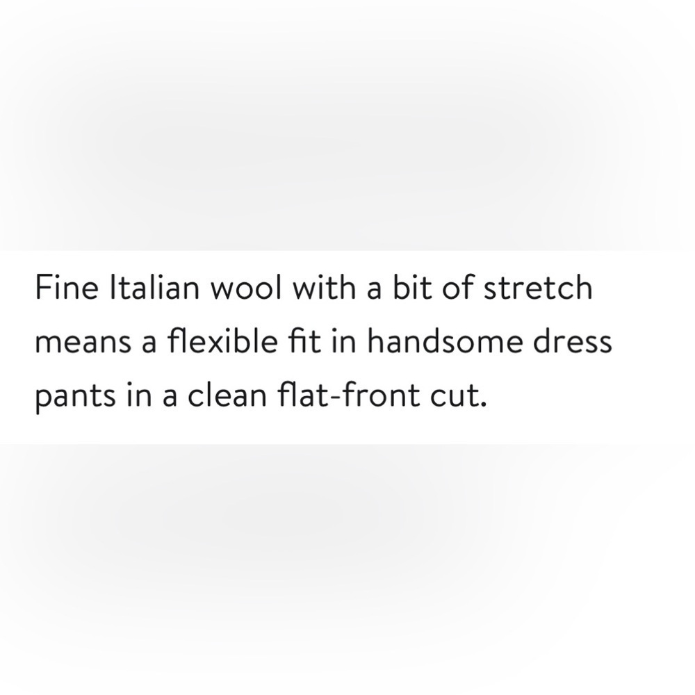 Peter Millar Harker Flat Front Solid Stretch Wool… - image 6